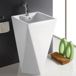Chậu rửa mặt nghệ thuật chân đứng Miken MKC-6022