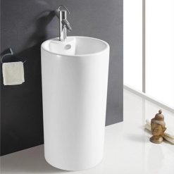 Chậu rửa mặt nghệ thuật chân đứng Miken MKC-6023