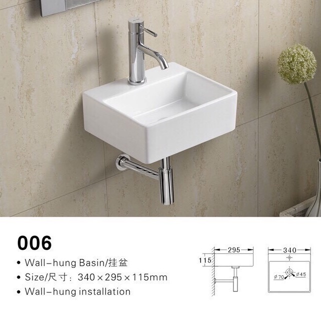 Chậu rửa mặt lavabo Safevn SF 006