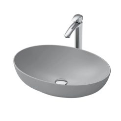 Chậu lavabo đặt bàn màu trắng mờ TOTO LT1705#MGR