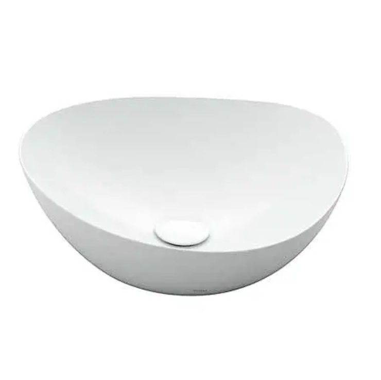 Chậu rửa lavabo màu trắng bóng TOTO LT4704G17#XW