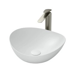 Chậu rửa lavabo màu trắng mờ TOTO LT4704G19#MW