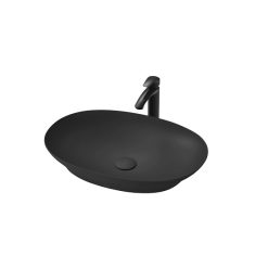 Chậu rửa lavabo đặt bàn TOTO LT4706#MBL màu đen mờ