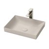 Chậu rửa lavabo đặt bàn TOTO Linear Ceram LT4715G17#MBE be mờ