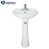 Chậu rửa mặt lavabo kèm chân Saphias TS-203L3-TS-203D