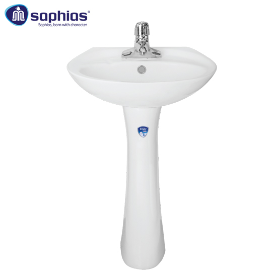 Chậu rửa mặt lavabo kèm chân Saphias TS-203L3-TS-203D