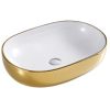 Chậu rửa lavabo nghệ thuật Cleanman CL-1018-G
