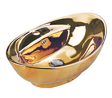 Chậu rửa lavabo nghệ thuật Cleanman CL-1038G