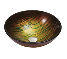 Chậu rửa lavabo nghệ thuật Cleanman CL-G008