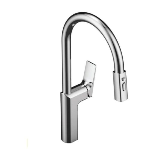 Vòi rửa bát nóng lạnh dây rút Classic KNT3120