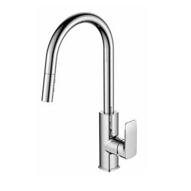 Vòi rửa bát nóng lạnh dây rút Classic KPN8320