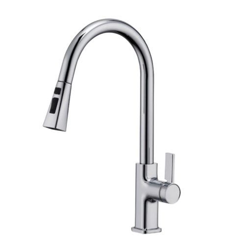 Vòi rửa bát nóng lạnh dây rút Classic KPU1416