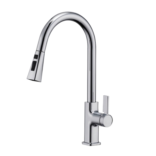 Vòi rửa bát nóng lạnh dây rút Classic KPU1416