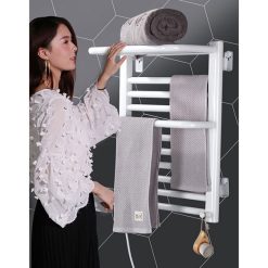 Giàn sấy khăn màu trắng CLM Miken 701W