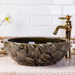 Chậu rửa lavabo nghệ thuật Cleanmax YS-04