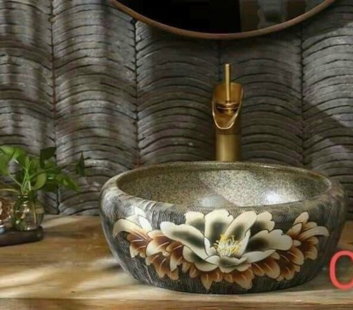 Chậu rửa lavabo nghệ thuật Cleanmax YS-79