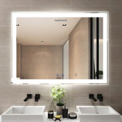 Gương phòng tắm đèn Led Classic CLG313 A-H Gold