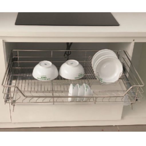 Kệ bát đĩa Inox nan vuông Grob CR-61