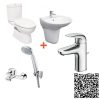 Combo Thiết bị vệ sinh TOTO CS325DRT3-LHT300CR-TLS03301V-TBS03302V-DGH104ZR