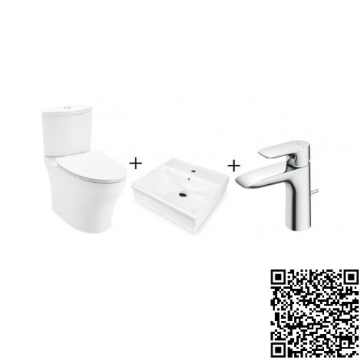 Combo Thiết bị vệ sinh TOTO CS838DT8-LT710CTR-TLG04301V