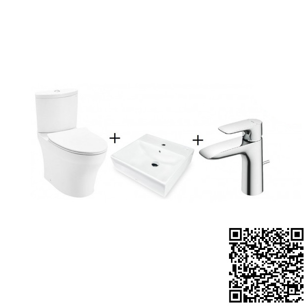 Combo Thiết bị vệ sinh TOTO CS838DT8-LT710CTR-TLG04301V