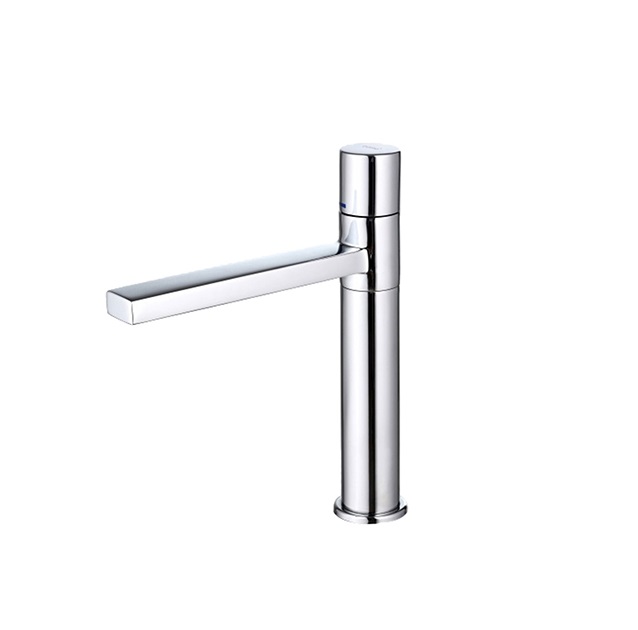 Vòi chậu lavabo nóng lạnh thân cao COTTO CT2065