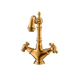 Vòi chậu lavabo nóng lạnh thân cao Glamis COTTO CT2223C18#GR