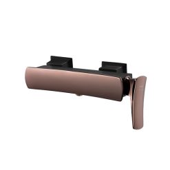 Củ sen tắm gắn tường nóng lạnh màu đen nâu COTTO CT2253A#BLBR