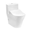 Bồn cầu một khối kèm nắp rửa cơ Ecowasher TOTO CW166RB-TCW09S