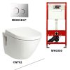 Bộ bồn cầu treo tường Toto CW762/WH035D/MB005DCP