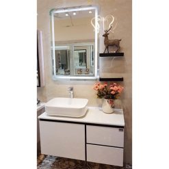 Bộ tủ chậu nhựa PVC Dada AM 8686