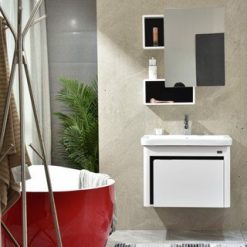 Bộ tủ chậu nhựa PVC AM 2382