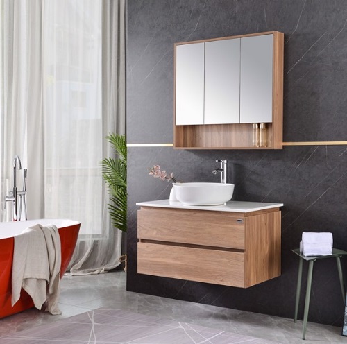 Bộ tủ chậu PVC DaDa AM 9545