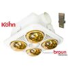 Đèn sưởi nhà tắm Braun Kohn BU04GR