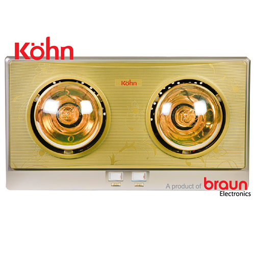 Đèn sưởi nhà tắm hồng ngoại Kohn ECO KN02G