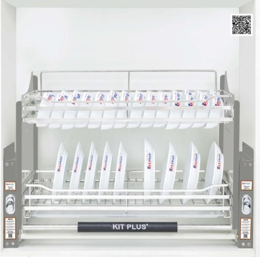Giá bát đĩa nâng hạ KIT PLUS DLOG60