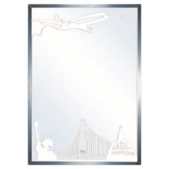 Gương phòng tắm trang trí Đình Quốc DQ 4243