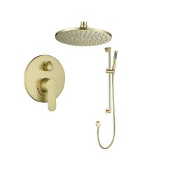 Vòi hoa sen tắm âm trần mạ vàng Daelim 11106DZ