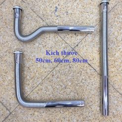Ống thải xi phông chậu rửa mặt Daelim 080 dài 80cm uốn cong theo ý muốn