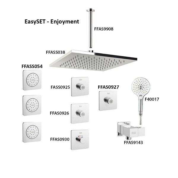 Bộ sen tắm Âm Tường American Standard EasySET-Enjoyment