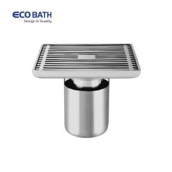 Ga thoát sàn màu Inox chải EcoBath EC1067B