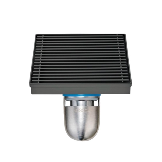 Ga thoát sàn màu đen mờ EcoBath EC1070MB