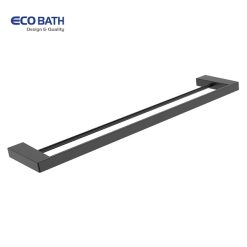 Vắt khăn đôi màu đen mờ Ecobath EC211-09MB