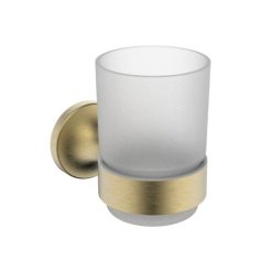 Kệ cốc đánh răng màu vàng chải EcoBath EC218-10BG