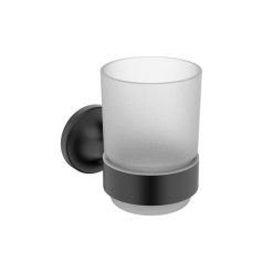 Kệ cốc đánh răng màu đen mờ EcoBath EC218-10MB