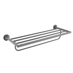 Giàn vắt khăn màu ghi xám EcoBath EC218-12BU