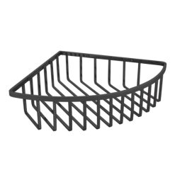 Kệ góc 1 tầng màu đen mờ EcoBath EC4063-1MB