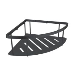 Kệ góc 1 tầng màu đen mờ EcoBath EC4067-1MB