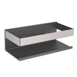 Kệ thẳng nhà tắm màu ghi xám EcoBath EC4074-1BU