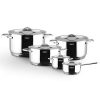 Bộ nồi từ inox Chefs EH-CW5304
